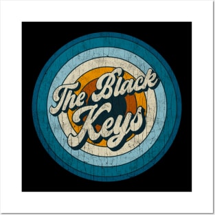 The Black Keys - Retro Circle Vintage Posters and Art